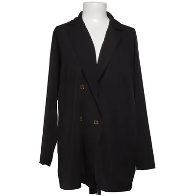 Blazer (Noir) de New Look Curves Élasthane, Polyester