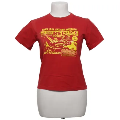 T-shirt (Rood) van Allstyle Apparel & Activewear Katoen