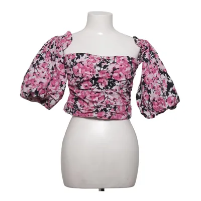 Crop top (Rosa, Vit, Svart) från Gina Tricot Bomull, Elastan