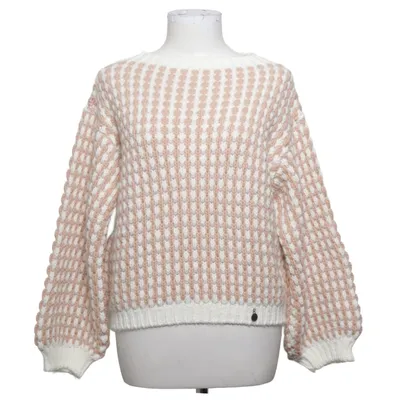Sweater (Beige, White) from Heimatliebe Acrylic, Viscose, Wool