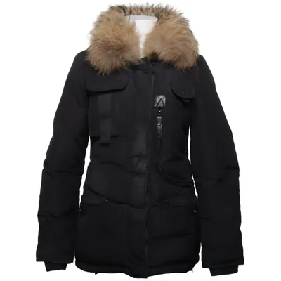 Dunjakke (Sort) fra Hollies Bomuld, Dun, Fjer, Polyester
