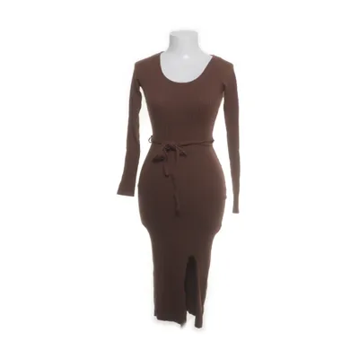 Långklänning (Brun) från Even & Odd Viskos, Polyamid