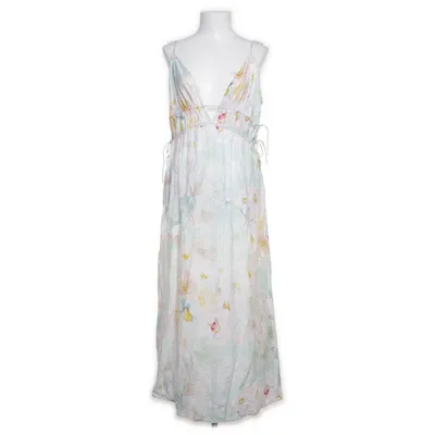 Dress (White, Multicolored) from H&M Polyamide, Viscose