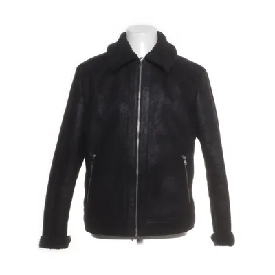 Shearlingjacka (Svart) från Jack & Jones Polyester, Pälsimitation, Rävpäls