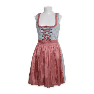 Dirndl (Blå, Pink, Flerfarvet) fra Marjo Bomuld, Polyester