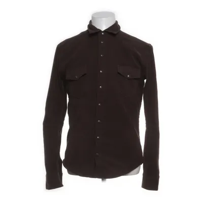 Shirt (Brown) from Zara Man Polyester