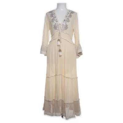 Långklänning (Beige) från Golden Days Viskos