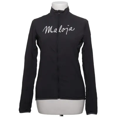 Trainingsjack (Zwart) van Maloja Elastaan, Polyamide