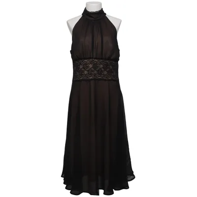 Robe de cocktail (Noir, Beige) de Connected Polyester