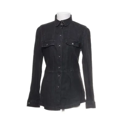 Denim jacket (Black) from Otto Kern Cotton, Elastane, Polyamide