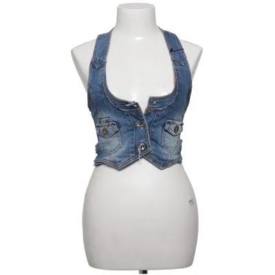 Spijker gilet (Blauw) van Naturale