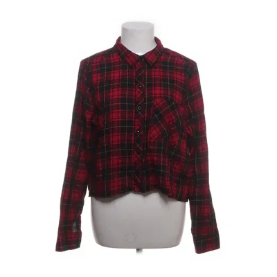 Flanellen overhemd (Rood, Zwart) van Divided by H&M Katoen