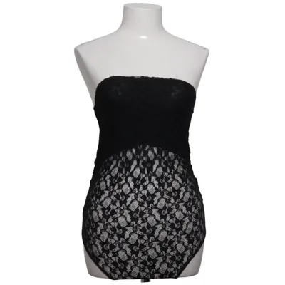Body (Zwart) van Bershka Elastaan, Polyamide