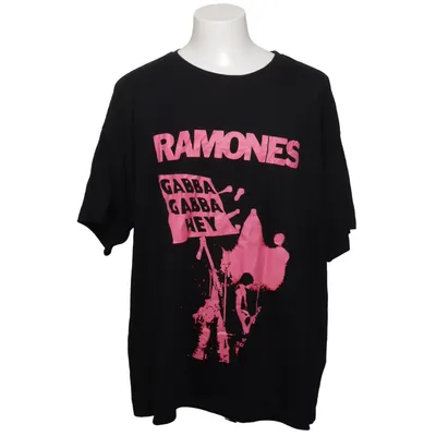 T-shirt (Svart, Rosa) från Ramones Bomull