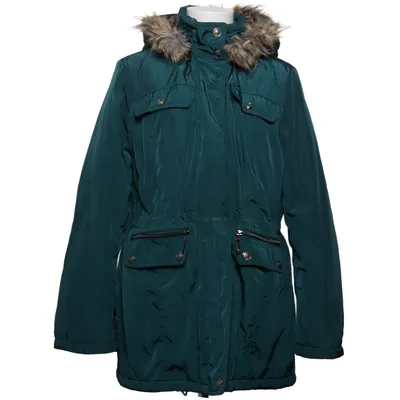 Winterjas (Groen) van Laura di Sarpi Polyamide, Polyester, Polyurethaan