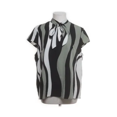 Top (Green, Multicolored) from Droimp Elastane, Polyester