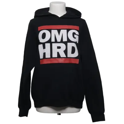 Capuchon sweater (Zwart) van Gildan Katoen, Polyester