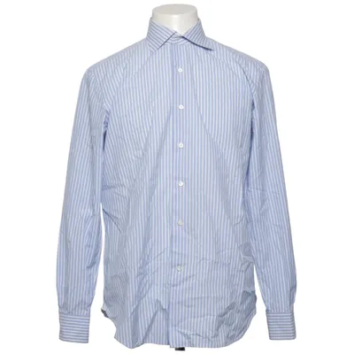 Skjorta (Blå, Vit) från Alessandro Gherardi Bomull