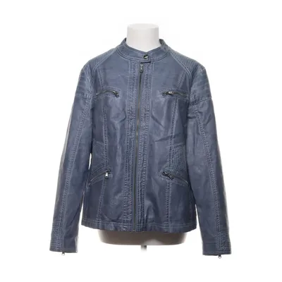 Bikerjacka (Grå) från Morena Polyester, Polyuretan