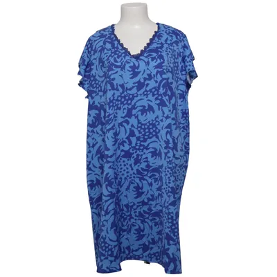 Robe (Bleu) de Melya Melody Polyester, Viscose