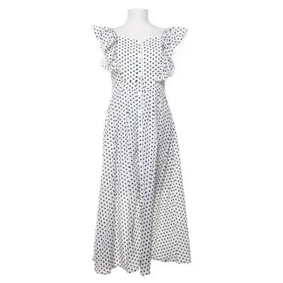 Maxi dress (White, Black) from Sirmaza Polyester
