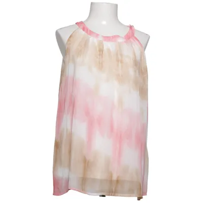 Halternecktopp (Rosa, Vit, Brun) från I Say Polyester, Viskos