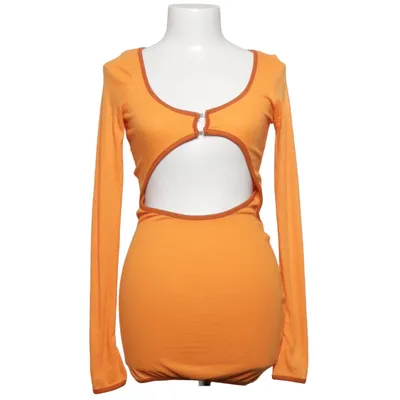 Jurk (Oranje, Bruin) van PrettyLittleThing Elastaan, Polyester