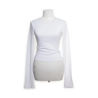 Långärmad t-shirt (Vit) från A-DSGN Bomull, Elastan, Polyester