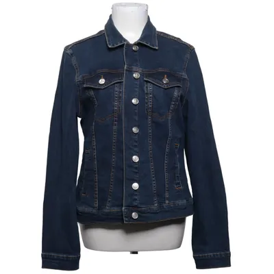 Jeansjacka (Blå) från Gina Bomull, Elastan, Polyester