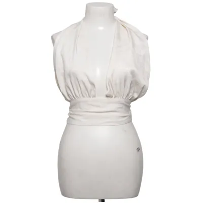 Halter neck top (White) from Obsession Stockholm Polyester