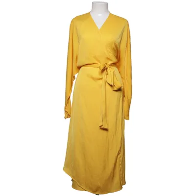 Robe portefeuille (Jaune) de Aéryne Polyester