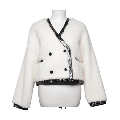 Veste d'hiver (Blanc, Noir) de Claudie Pierlot Polyester, Polyuréthane, Viscose