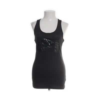 Sport tanktop (Zwart) van Nike Katoen, Polyester, Viscose
