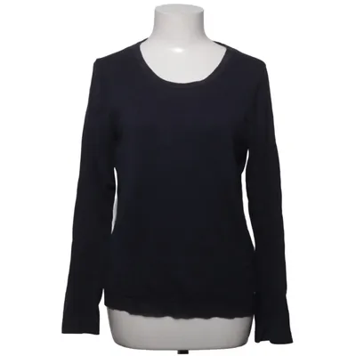 Langarmshirt (Schwarz, Blau) von ESPRIT Organic Baumwolle, Viskose