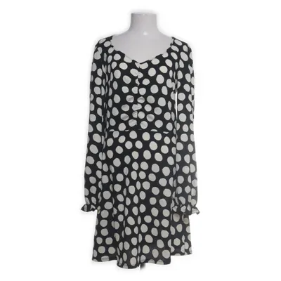 Jurk (Zwart, Wit) van Dorothy Perkins Polyester, Elastaan