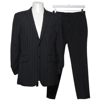 Kostym (Grå) från Batistini Polyester, Viskos, Ull