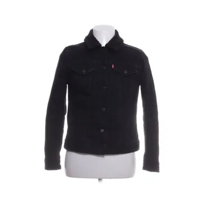 Fodrad jeansjacka (Svart) från Levi Strauss & Co Bomull, Elastan, Polyester