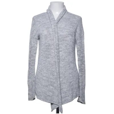 Cardigan (Grå, Hvid) fra Jeans & Clothes Akryl, Bomuld