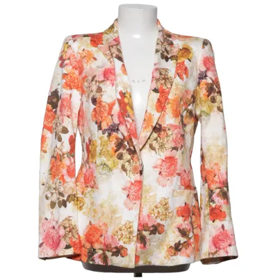 Blazer (White, Multicolored) from Zara Basic