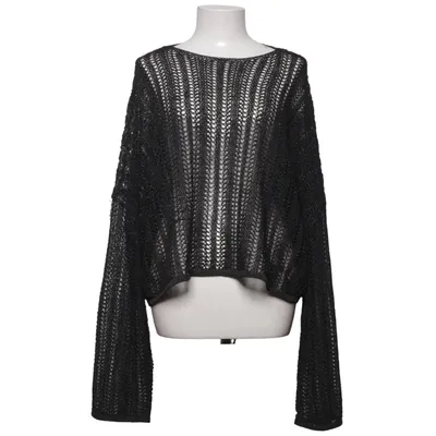 Strickpullover (Schwarz) von Topshop Polyester