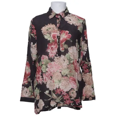 Blouse (Brown, Multicolored) from Fly Cotton, Hemp