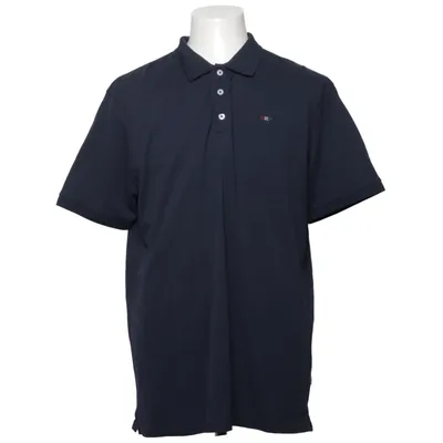 Polo (Bleu) de Bison Coton, Polyester