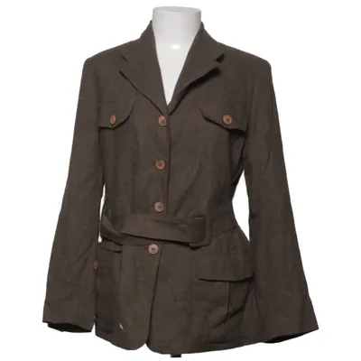 Blazer (Marron) de Woman Collection H&M Acétate, Viscose, Laine