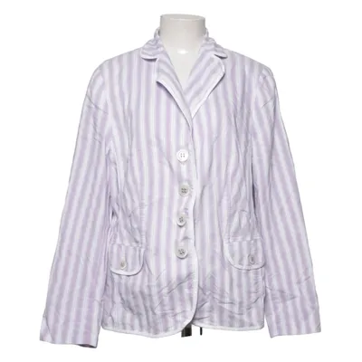 Blazer (Violet, Blanc) de Gelco Acétate, Coton, Polyester
