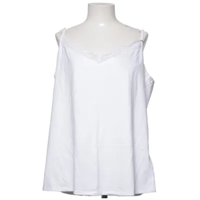 Tanktop (Wit) van Takko Fashion Katoen, Elastaan, Modal