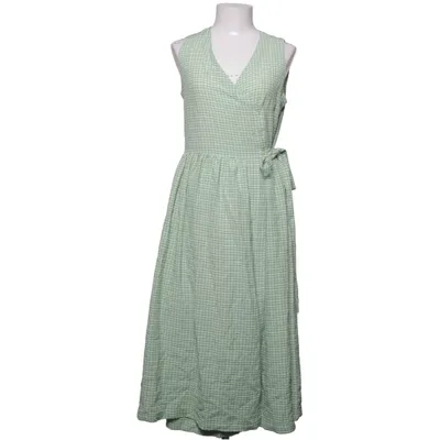 Maxikjole (Grøn, Hvid) fra Kess Polyamid, Polyester, Viscose