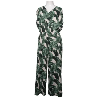 Byxdress (Grön, Vit) från Pernilla Wahlgren Elastan, Polyester