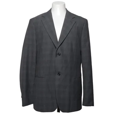 Blazer (Gray) from Bertoni Polyester, Wool