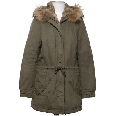 Parka (Grøn) fra IQ+ Berlin Acetat, Bomuld, Polyamid, Polyester