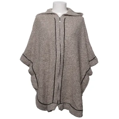 Poncho (Beige) von Capuccino Acryl, Baumwolle, Polyamid, Wolle